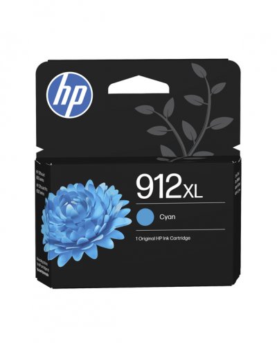 HP  912xl Cartouche D'encre Cyan Authentique, Grande Capacit&eacute;
