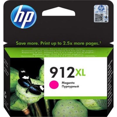 HP  912XL Cartouche d encre magenta grande capacit&eacute; authentique 3YL82AE pour  OfficeJet 8