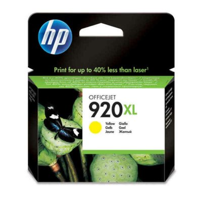 HP  920XL Cartucho Tinta Alta Capacidad Original Amarillo