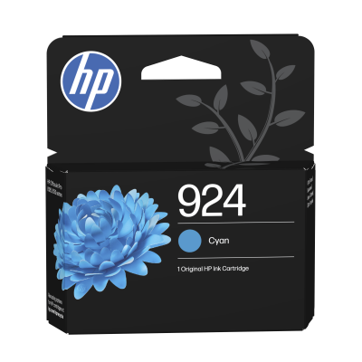 HP  924 Cartouche d'encre originale 4K0U3NE - Cyan
