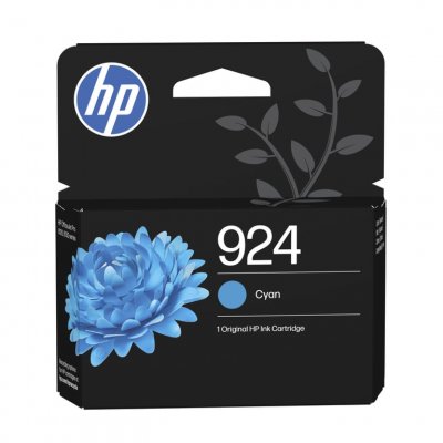 HP  924 Cartouche Encre Authentique Cyan - Neuf