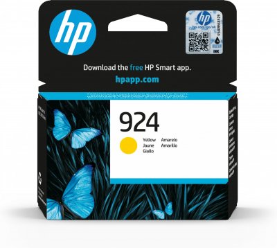 HP  924 Cartouche Encre Authentique jaune 