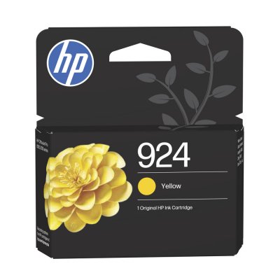 HP  924 Cartouche Encre Authentique Jaune - Neuf
