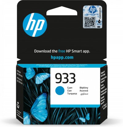 HP  933 Cartouche d'encre Cyan Original CN058AE