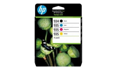 HP  934/935 - Pack de 4 - noir, jaune, cyan, magenta - original - Officejet - cartouche d'encre