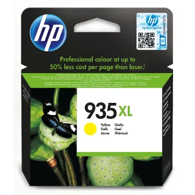 HP  935XL cartouche d'encre jaune authentique grande capacit&eacute;