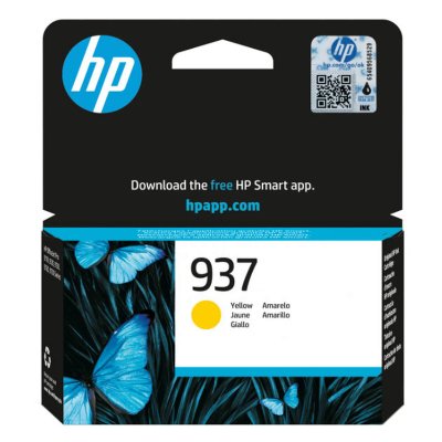 HP  937 Cartouche d'encre Jaune Original 4S6W4NE