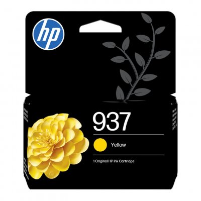 HP  937 Cartouche Encre Authentique Jaune - Neuf