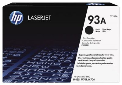 HP  93A toner LaserJet noir authentique CZ192A
