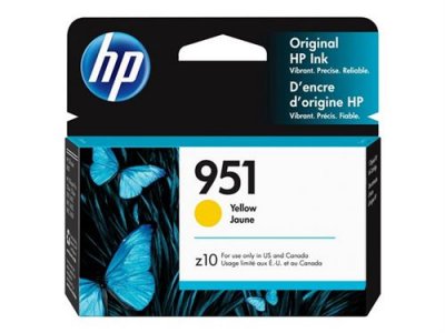 HP  951 - 9 ml - jaune - original - Officejet - cartouche d'encre