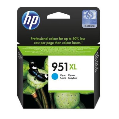 HP  951XL Cartouche d encre cyan grande capacit&eacute; authentique CN046AE pour  OfficeJet Pro