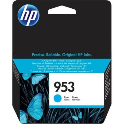 HP  953 Cartouche d'encre cyan authentique (F6U12AE) pour  OfficeJet Pro 8710/8715/8720