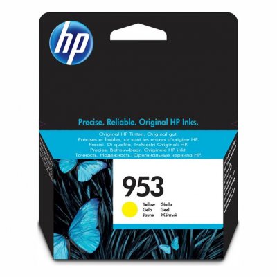 HP  953 Cartouche d'Encre Jaune Authentique (F6U14AE)