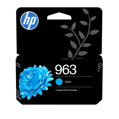 HP  963 Cartouche d'encre cyan authentique