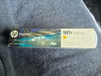 HP  981Y Original Jaune