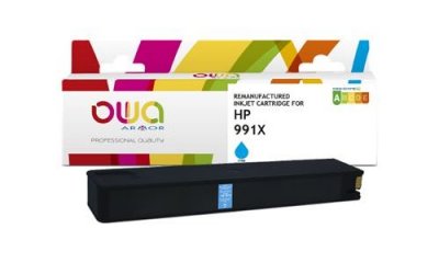 OWA Hp 991x Cartouche D'encre Remanufactur&eacute;e Cyan