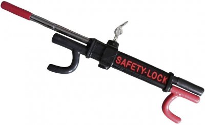 HP AUTOZUBEHA R HP Autozubeh&ouml;r Safety-Lock Canne antivol pour volant 