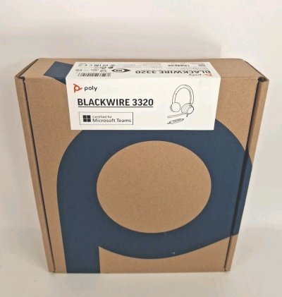 HP  Bw 3320 Stereo-m Usb-c +usb-c/a Voip Headphones Argent&eacute;