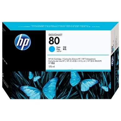 HP  Cartouche d`impression 80 - Cyan