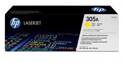 HP  Cartouche Toner N&deg;305A Jaune
