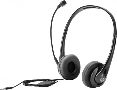 HP  Casque st&eacute;r&eacute;o 3,5 mm - Neuf