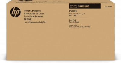 HP  Clt-p404B Original Noir 2 pi&egrave;ce s