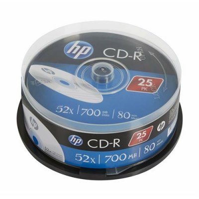 HP  CRE00015 CD-R vierge 700 Mo 25 pc(s) tour