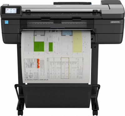 HP  Designjet T830 24&acute;&acute; Printer Noir One Size / EU Plug