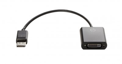 HP  DisplayPort to DVI-D Adapter - Adaptateur DisplayPort - 19 cm