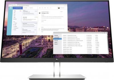 HP  E23 G4 58,4 cm (23"") 1920 x 1080 Pixels Full HD Noir, Argent