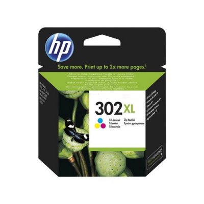 HP  F6U67AE Encre originale"302XL" Multicolore