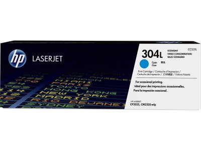 HP   304L Toner cyan pour imprimante laser