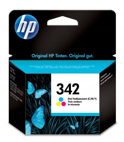 HP   342 Original Cyan, Magenta, Jaune 1 pi&egrave;ce(s)