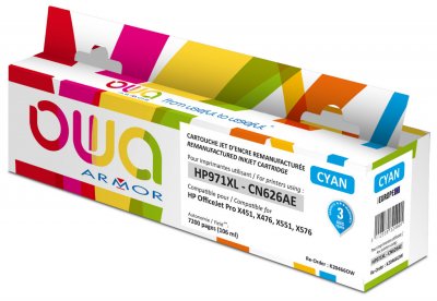 OWA Hp/hp 971xl cyan-7200p
