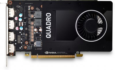HP   nvidia quadro p2200 5go 4dp gfx noir