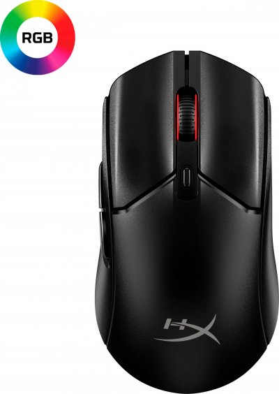 HYPERX HP  Pulsefire Haste 2 Core Wls - Gaming Mouse (Black/ Black) souris