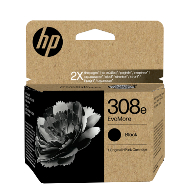 HP  Ink Cartouche D&acute;encre 308 Evomore
