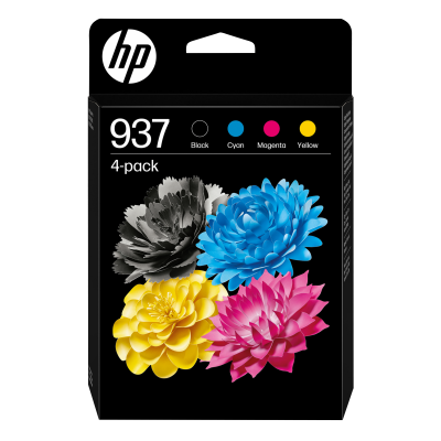 HP  Ink Cartouche D&acute;encre 937 