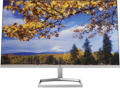 HP  M27f 68,6 cm (27) 1920 x 1080 pixels Full hd lcd Noir, Argent - Black