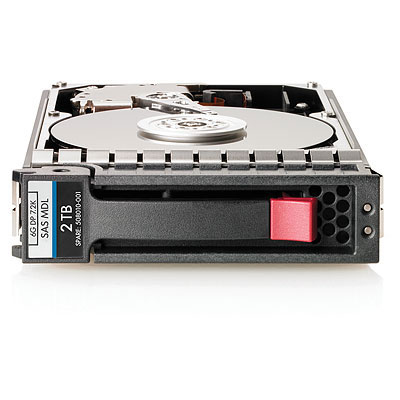 HPE HP MSA Disque Dur 4 to 6G SAS 7,2 K 3,5 Pouces MDL HDD