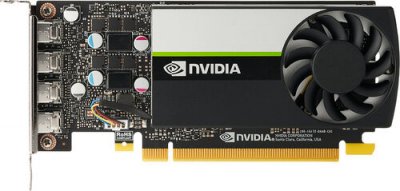 HP  NVIDIA T1000 4GB 4mDP GFXw/2 mDPtoDPAdpt 20X22AA