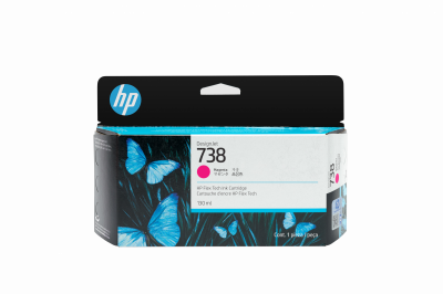HP  Original Cartouche d'encre 738 - Magenta 130ml (498N6A)