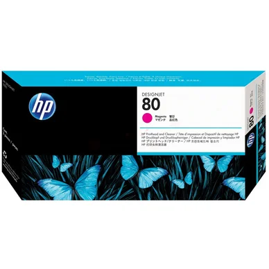 HP  Print Head + Cleaner No 80