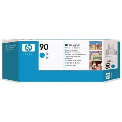 HP  print head + cleaner no 90 cya noir