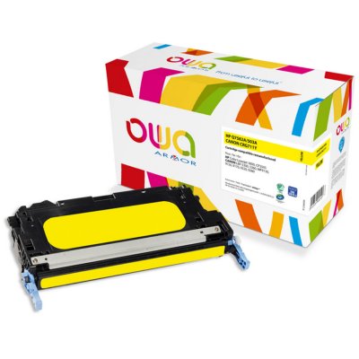 OWA Hp Q7582a Canon 711y Toner Remanufactur&eacute; Jaune