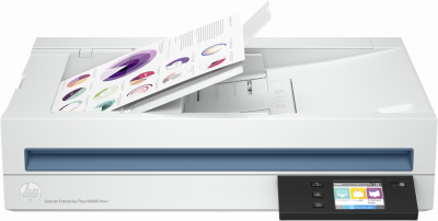 HP  Scanjet Ent Flow N6600 Fnw1 Scanner Argent&eacute; One Size / EU Plug