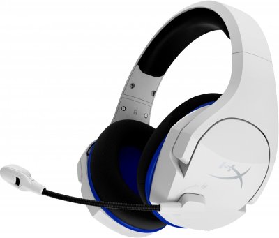 HYPERX HP Stinger Core W PS5 Casque Sans fil Arceau Jouer Bleu, Blanc