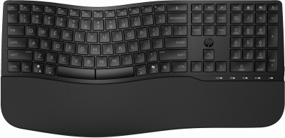 HP  STORE 3PL clavier Bureau RF sans fil + Bluetooth Noir - Neuf
