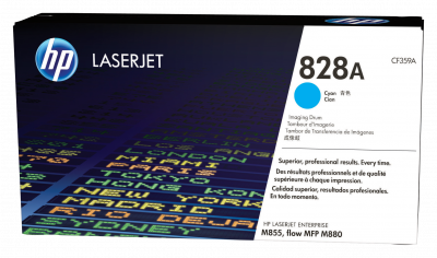HP  Tambour d'image 828A - 31 500 pages - Pack de 1 - Cyan