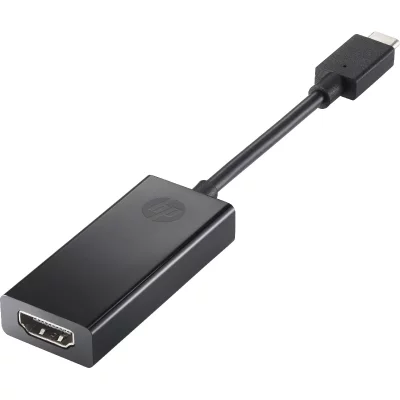 HP  USB-C to HDMI 2.0 &ndash; adaptateur pour C&acirc;ble (USB-C, HDMI, Noir) 